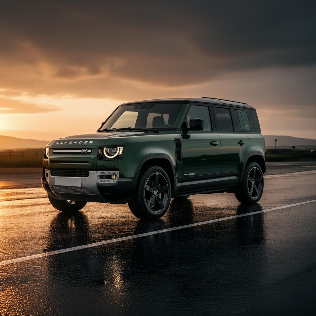 Land Rover Defender — Booked · In Transit